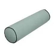 AD002 Medium 24x6 Contrast PipeTrim Bolster Pillow Cushion Insert Slip Cover Set