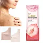 Peach Scrub Body Cream Repair The Skin Moisturize and Hydrate B1X0 Z8D6
