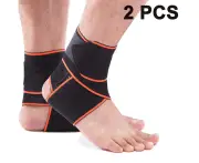 Ankle Support Brace, Adjustable Compression Ankle Braces Protection - Grey