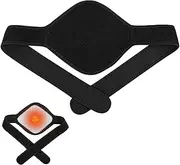 Magnetic Back Support Belt,Belly Brace with 16 Magnets - Portable Thermal Belt, Lightweight Stomach Abdomen Support Waist Band for Adults