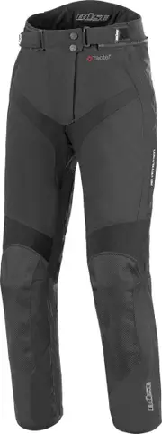 Büse Highland Ladies Motorcycle Textile Pants, black, Size 24 for Women