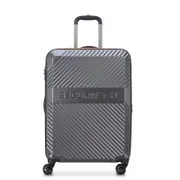 Securitech By Delsey Patrol 65.5cm Medium Exp Hardsided Luggage - Grey