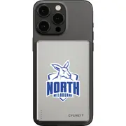 Cygnett AFL Magnetic Wireless 5K Power Bank (North Melbourne Kangaroos)
