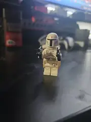 Lego Star Wars Custom White Mandalorian Minifigure
