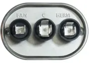35+5 uf/MFD 370 440 VAC volts Oval Dual Run Capacitor 50/60 Hz , JustCapacitors