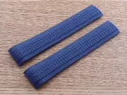21mm For Patek Philippe Aquanaut Watch Silicone Rubber Strap Band BLUE Clasp