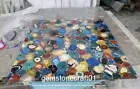 Natual Mix Agate Dining Table Top, Hallway Center Furniture, Cyber Monday Sale