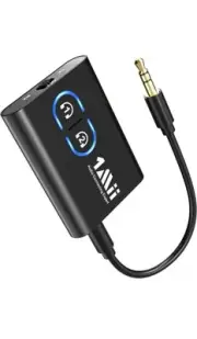 1Mii Bluetooth 5.3 Transmitter Receiver for TV to Wireless Headphones