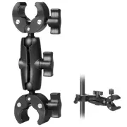 Sequpr Camera Clamp Mount for Gopro, Super Clamp Adapter Double Head Multifun...