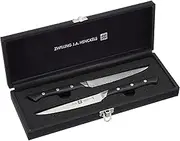 Zwilling Zwilling 34279-026 Steak Knife, Set of 2 Pieces, Made in Japan, Multi-Layer Steel Steak Knife, Made in Seki, Gifu Prefecture, Japan