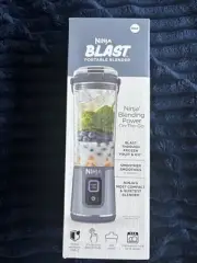 Ninja Blast Portable Blender Blue BC151NV NEW