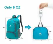 IdealTech Lightweight Backpack Daypack, Foldable Durable Packable Water Resistan