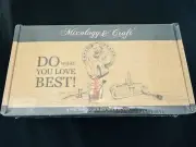 Mixology And Craft Bartender Kit With Stand 9 PCS Gray