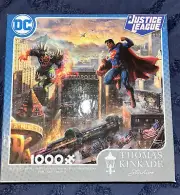 New Thomas Kinkade DC Justice League SUPERMAN 1000 piece puzzle