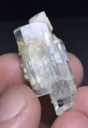 Double Terminated Aquamarine With Feldspar-Albite From Shigar Valley Pakistan