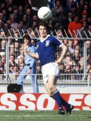 1978 FA Cup Final Ipswich Town George Burley heads the ball Old Photo