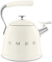 Smeg 50's Style Whistling Kettle Cream