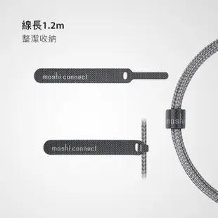 Moshi Integra USB-C to Lightning 充電線 傳輸編織線（1.2 m）iphone充電線