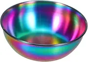 iplusmile Stainless Steel Condiment Dish Mini Sauce Plates for Dipping Smooth Edges for Home Parties Outdoor Camping Sushi Serving