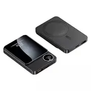 Magsafe Battery Charger Magnetic Power Bank iPhone 15 14 13 12 11 Black
