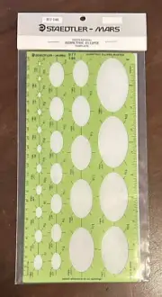 STAEDTLER MARS Professional Isometric Ellipse Template Guide 977 146 NWT