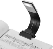 Clip on Book Light USB Rechargeable LED Reading Lamp Eye Care Double as Bookmark