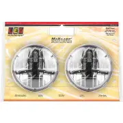 LED Autolamps 7" Head Light High/Low/Park Beam HeadLight 11-32V Twin Blister