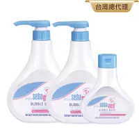 在飛比找PChome24h購物優惠-施巴5.5 sebamed 泡泡露500mlx2+泡泡露20