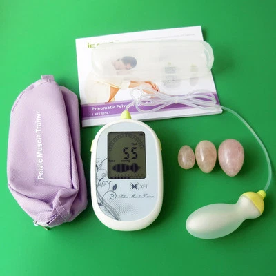 Biofeedback Kegel Exerciser Vagina Tighten Machine Pelvic Muscle Trainer +Jade B