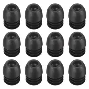 12Pcs 22mm/0.87" Caster Insert with Thread, M8 Thread for Furniture