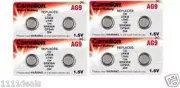 8 Pk Camelion AG9 394 D394 GP94 L936 LR45 S936 Alkaline Button Cell Battery