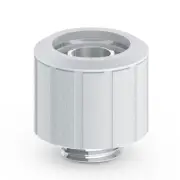 Bitspower Artemis Fitting CC3 For ID 3/8" OD 5/8" Tube, Sandblast Silver