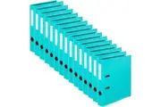 Colourhide Half Lever Arch File PE A4 Aqua Blue Box 15