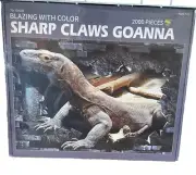 Sharp Claws Goanna 2000 Piece Blazing With Color Advanced Jigsaw Puzzle New