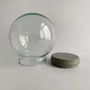 Diameter Snow Globe Decorations Snow Globe Empty Glass Display Decorations