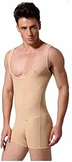 [YZMJYMHS] Women's Sleepwear Men's Underwear Transparent Boxer Shorts and Men's Underwear Lace G-String-Khaki_XL