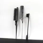 3Pcs/Set Double Sided Edge Control Hair Comb Hair Styling Hair Brush To7H