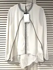 New! Versatile SASS & BIDE “The Single Thing” Silk Top Jacket * size 12 RRP $520