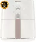Essential Air Fryer 4.1L, Oil-Free, Rapid Air, Recipe App, White (HD9200/21)