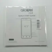 NEW Alcatel Pixi 4 (4060W) Cellular Phone User Manual / Quick Start Guide