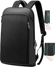 ZINZ Slim and Expandable 15 15.6 16 Inch Laptop Backpack Anti Theft Business Travel Notebook Bag with USB,Multipurpose Large Capacity Daypack College School Bookbag for Men & Women,DB01K02