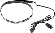 RGB PC Light Strip, 15.7 Inch Magnetic RGB LED Light Bars with Customizable Colors for Computer Chassis, 5V ARGB Aura Sync Addressable LED Strip for PC Case Decoration