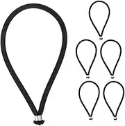 ASAKKURA 6pcs Heavy Duty Elastic Bungee Cords Weatherproof Straps with Hooks for Trampoline Tents and Outdoor Gear Durable Shock Cords for Secure Attachment and Easy Installation
