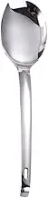 ＫＬＫＣＭＳ Stainless Steel Serving Spoon, Long Handle Serving Tablespoon, Soup Ladle Serving Utensil, Large Cooking Spoon for Weddings, Solid