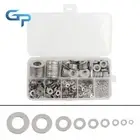 600 pcs 304 Stainless Steel Washers Assortment Set For Industrial Use