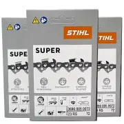 23RS 72 DL 3 pcs x STIHL .325″ 1.3 mm Chain for 18"/45 cm bar OEM 3690 005 0072