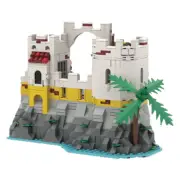 6259 Remake: Small Jail Cell and Tower for Pirates Theme 726 Pieces MOC Build
