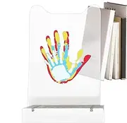 Handprint Keepsake Frame | Family Handprint Craft Frame Light,Acrylic Baby Keepsake For Living Room Bedroom Decoration
