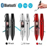 1PCS Mini Rechargeable Cell Phone 0.95 Inch Bluetooth Dialer Small Screen Cell Phone Support GSM Dual SIM with Camera Flashlight Radio Music Player