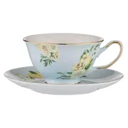 Ashdene Citrus Blooms Coffee Latte/Tea Drink Cup & Saucer Set New Bone China